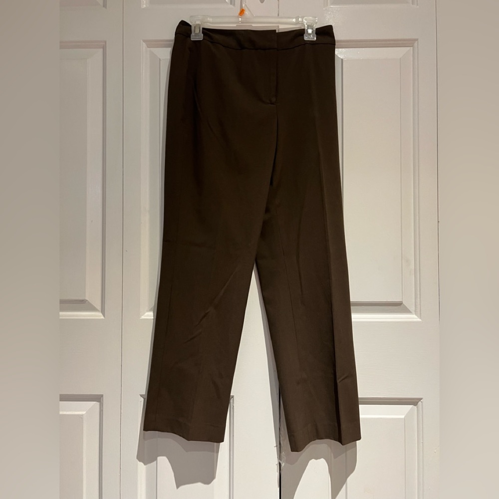 Talbots size 8 Stretch Brown dress pant